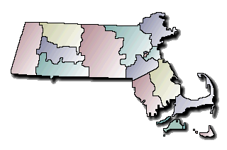 Massachusetts Map