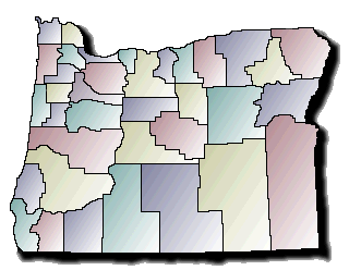 Oregon Map